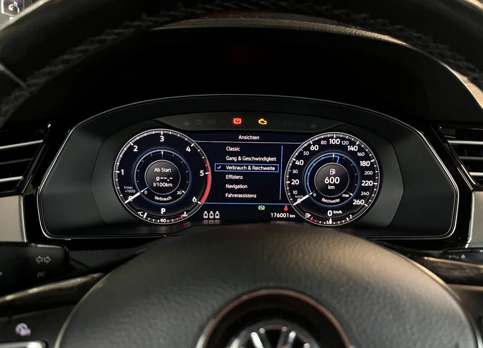 Volkswagen cockpit